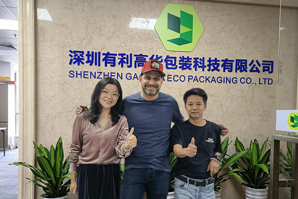 Foreign Customers’ Visiting In Shenzhen Gaohua Eco Packaging Co., Ltd For Business Discussing- Wine Boxes/Printing Boutique Boxes/Printed Display Boxes/Mailer Carton Box