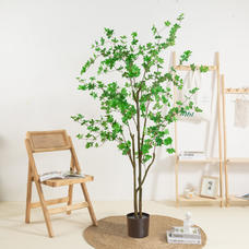 Kunstige japanske falske klokketræ potteplanter