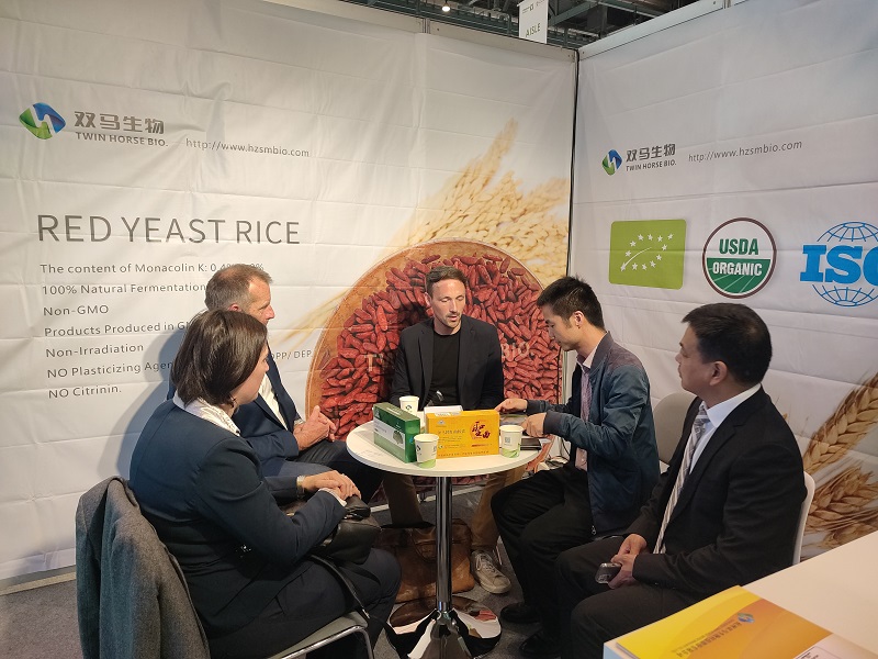 Twin-Horse Biotechnology appeared at the Vitafoods Europe international nutrition and health food exhibition