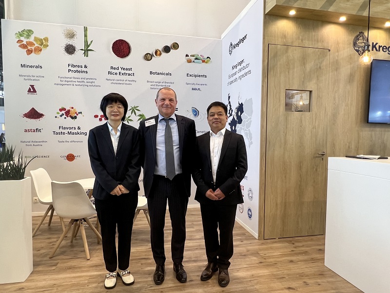 Twin-Horse Biotechnology appeared at the Vitafoods Europe international nutrition and health food exhibition