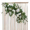 New electroplated arch geometric road lead shelf flower set wedding decoration window layout showroom display artificial flowers