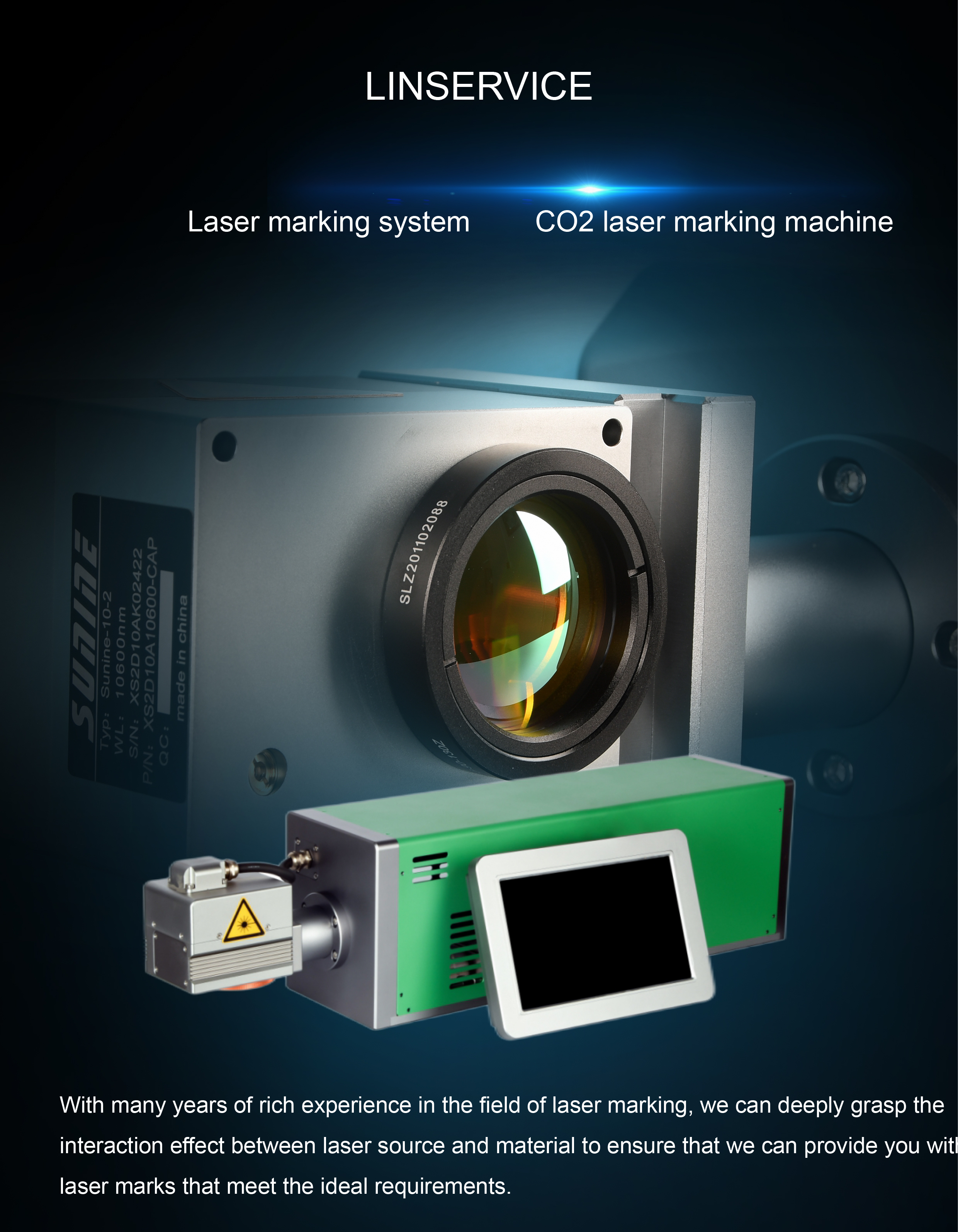 Portable Co2 Laser Marking Machine