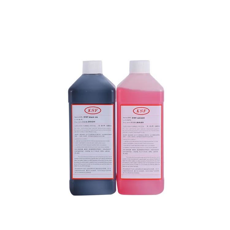  Markem Imaje A088 Additivo solvente con chip Tag Rfid 800ml Per S7 9020 9030 Stampante a getto d'inchiostro Cij 