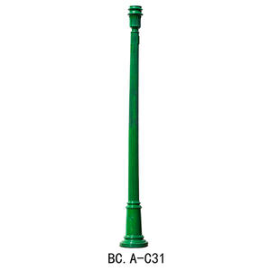 cast aluminum light pole