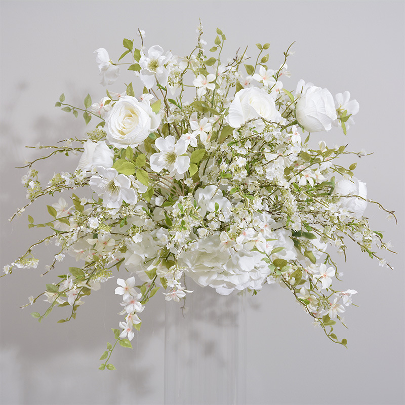 New wedding artificial snow willow hydrangea rose ball decoration