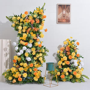 New wedding background wall decoration artificial flower