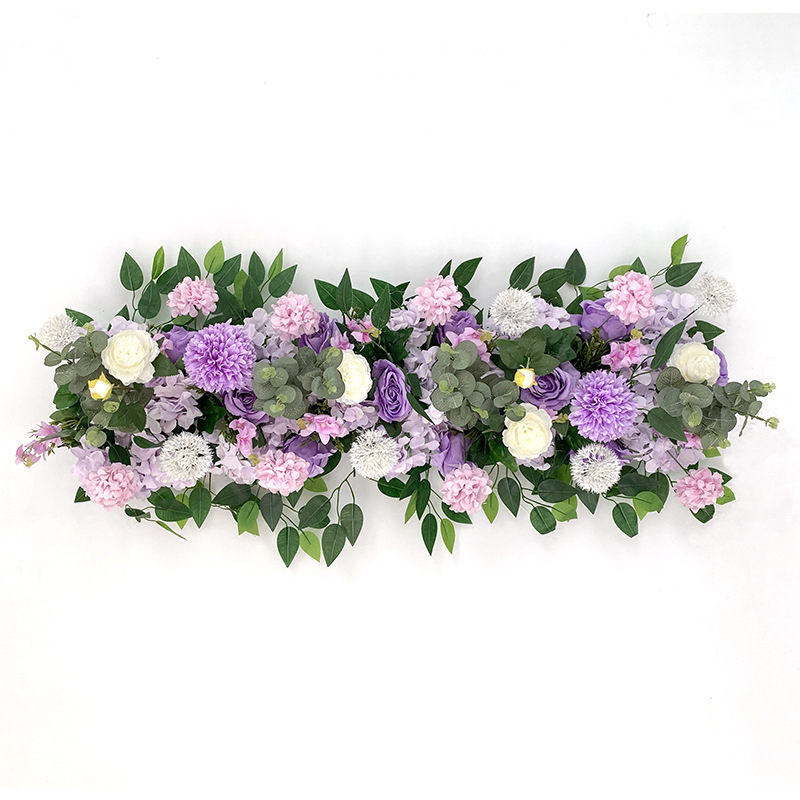 Artificial Wedding decoration background wall flower