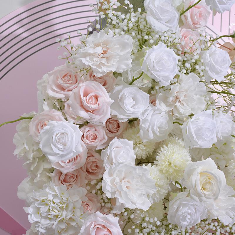 Simulation New wedding flowers background decoration
