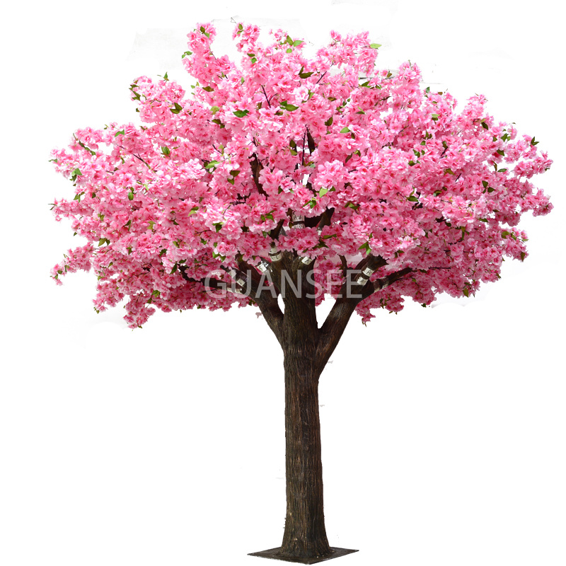 Kaendahan Pohon Cherry Blossom Ponggawa: Dekorasi Sampurna kanggo Pernikahan ing njero ruangan lan ruangan