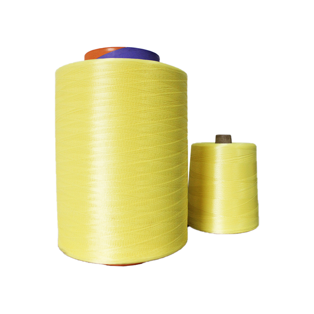 Yellow Polyester Hose Yarn