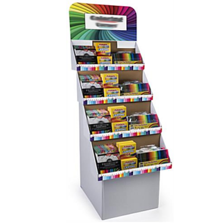 Merchandising Rack Printed Display Boxes Holder