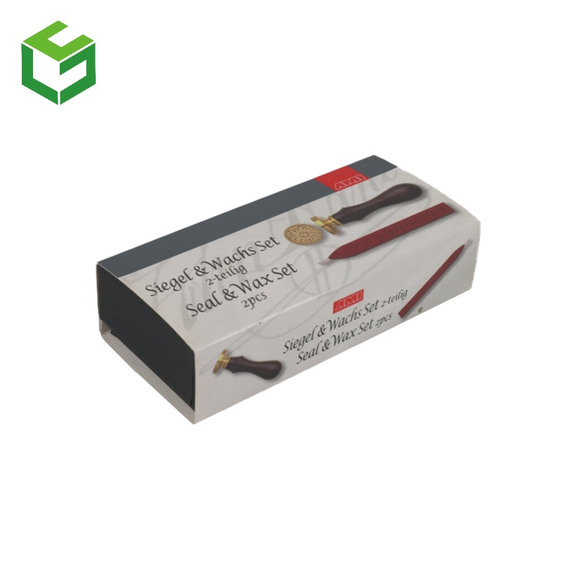 Cardboard Gift Box For Quill Pen, Printing Logo, With Removable Lid