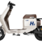 Hydrogen fuel cell system two-wheeled vehicle