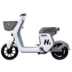 Extended range hydrogen powered two-wheeler