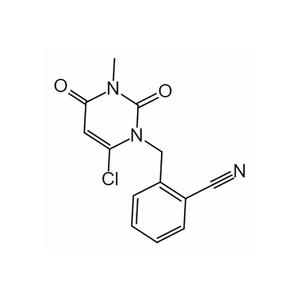 2-[(6-chlor-3,4-dihidro-3-metil-2,4-diokso-1(2h)-pirimidinil)metil]benzonitrilas 334618-23-4