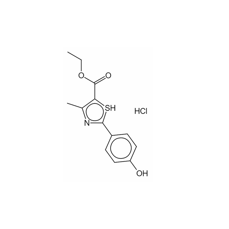 Ethyl 2-(4-Hydroxyphenyl)-4-Mehtylthiazole-5-Carboxylate Hydrochloride 399017-10-8