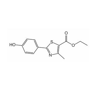 Етил 2-(4-Хидроксифенил)-4-Мехтил-1,3-тиазол-5-карбоксилат 161797-99-5