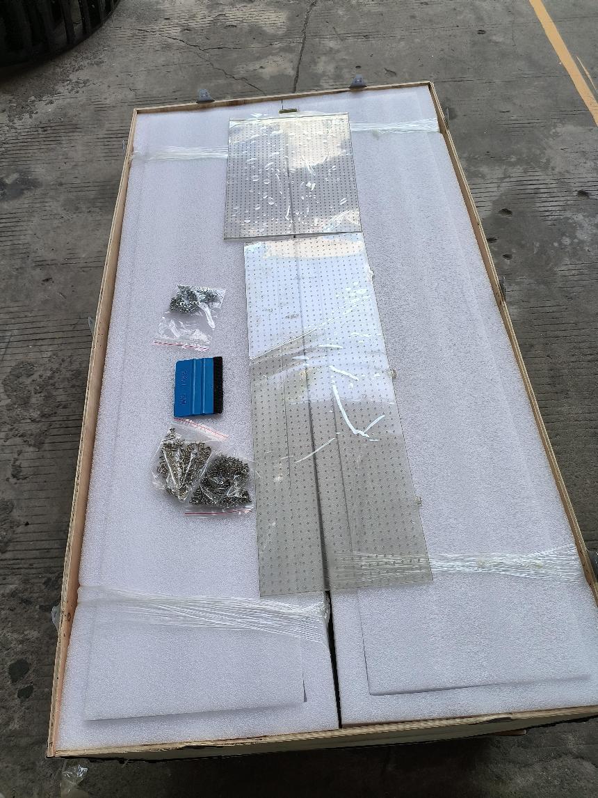 High protection outdoor transparent display