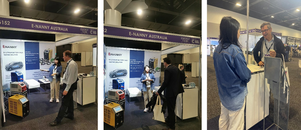 E-NANNY Australia exhibited at Energy Next 2023 at ICC Sydney on 18-19, July