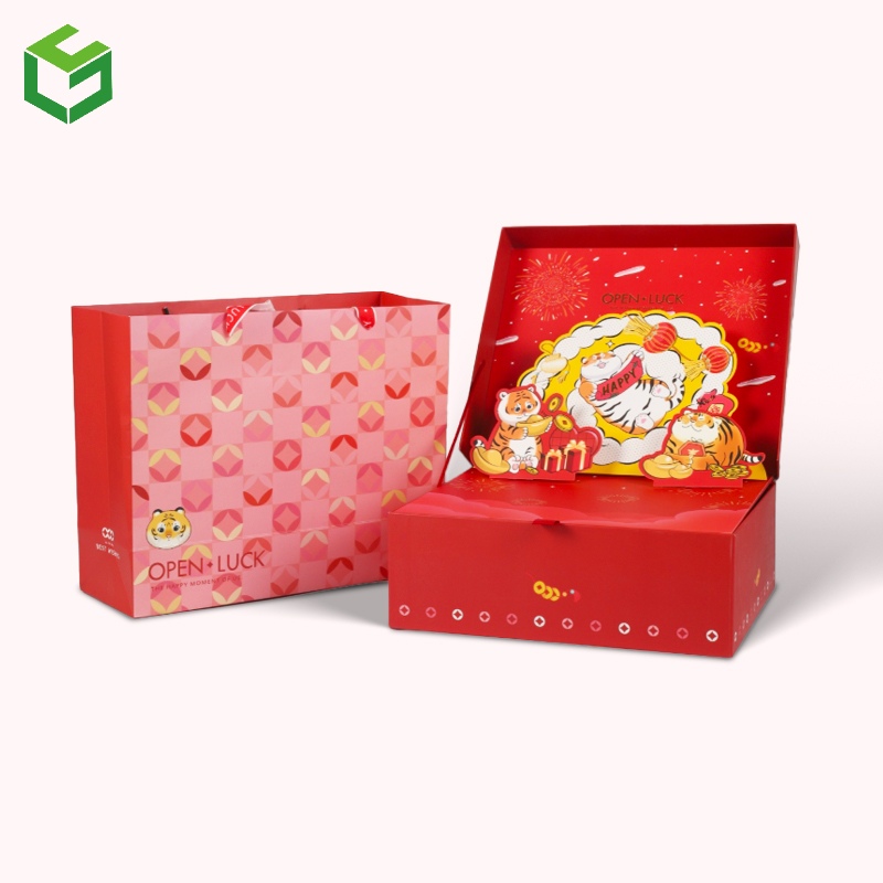Paper Gift Bag With Logo Printing For Luxury Gift