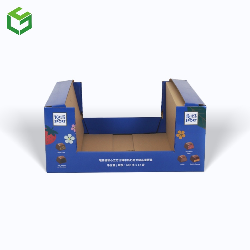 Retail Pdq Counter Show Stand Display Box Cardboard Paper Table Pop Counter