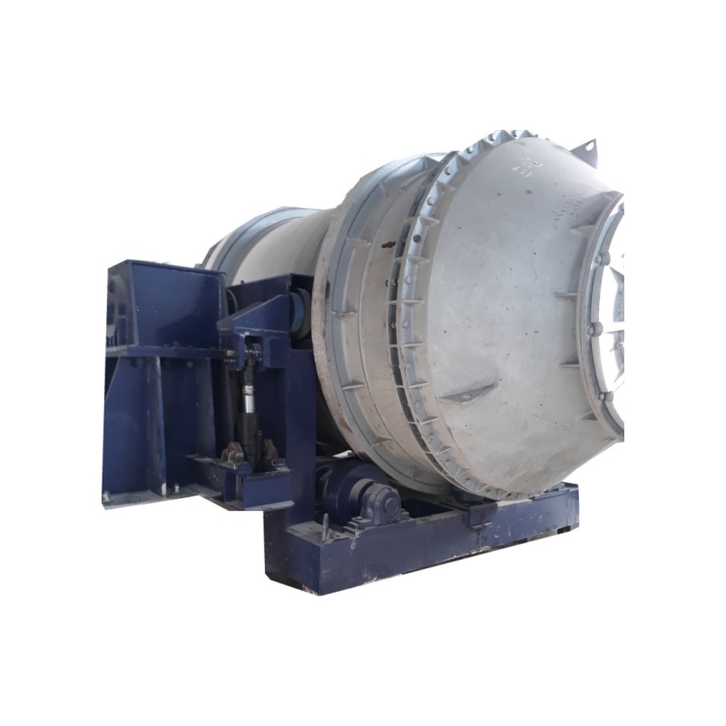 Rotary Tilting Furnace For Melting Metals Aluminum Brass Copper And Chip Melting Capacity Of 3 Ton Electric Fuel