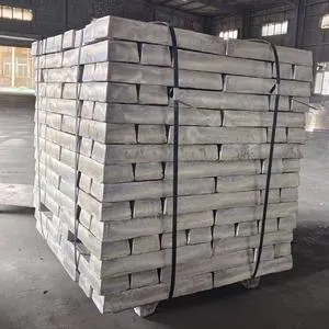 Metal magnesium ingots for aluminum alloy production