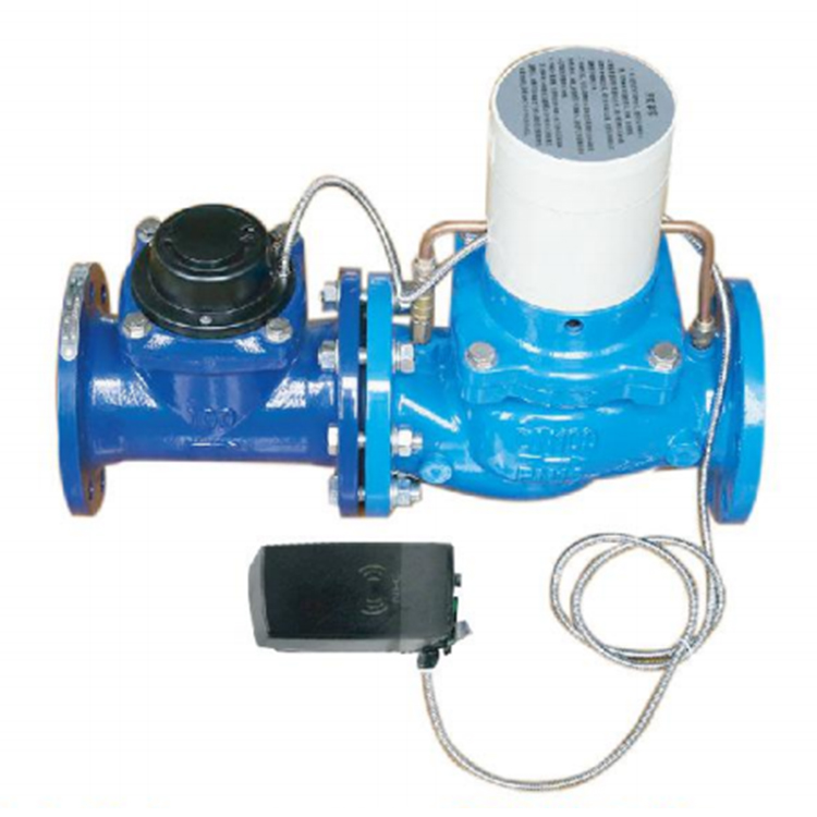 NB-IOT trådbunden vattenmätare med ventil
