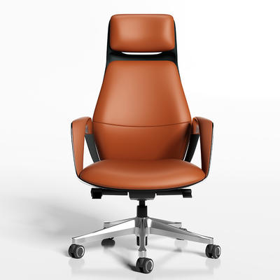 Kancelářská židle z pravé kůže