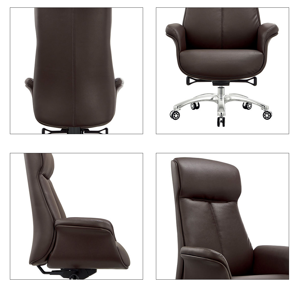  Luxusní výkonná kancelářská židle 