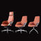 Orange Leather Office Chair