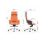 Orange Leather Office Chair