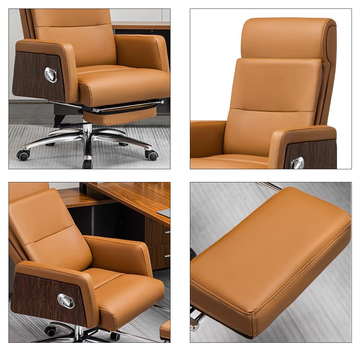  Nejlepší výkonná kožená kancelářská židle 