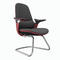 Leather Office Chair No Wheels