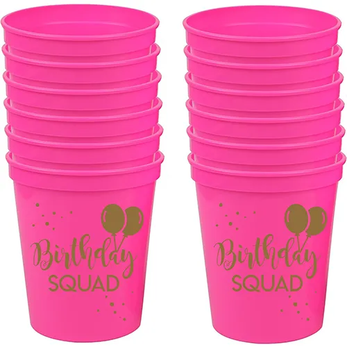 Tasses d'équipe d'anniversaire