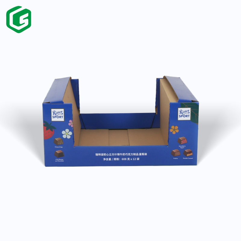 Retail Pdq Counter Show Stand Display Box Cardboard Paper Table Pop Counter