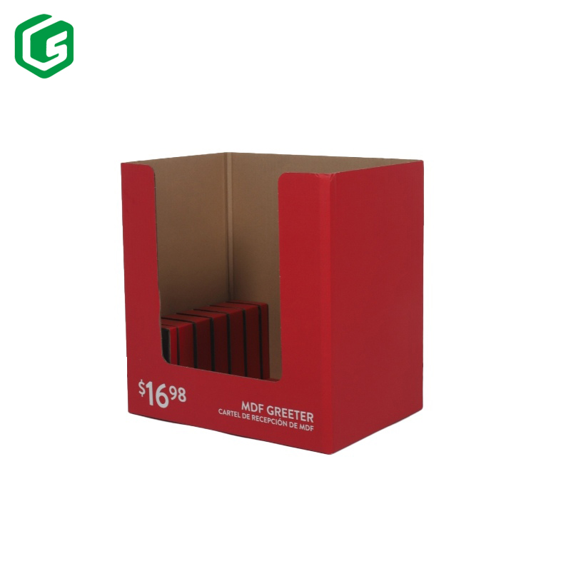Custom Pop POS Counter Cardboard Display Stand for Retail