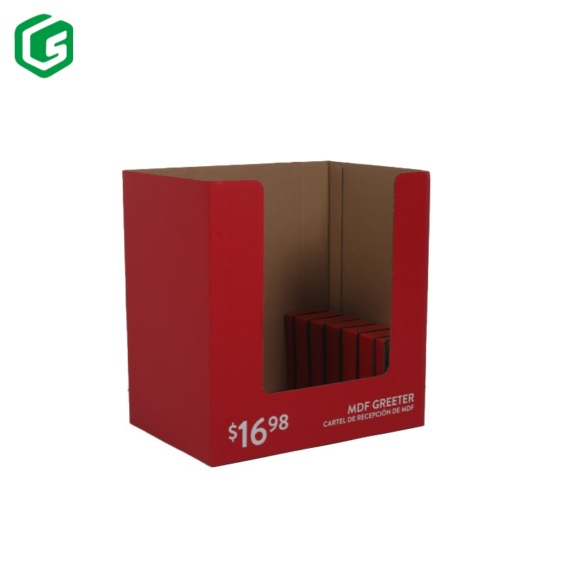 Custom Pop POS Counter Cardboard Display Stand for Retail
