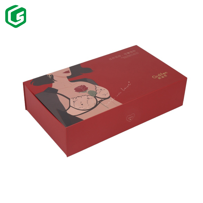 Logo Printed Magnetic Closure Gift Paper Boxes
