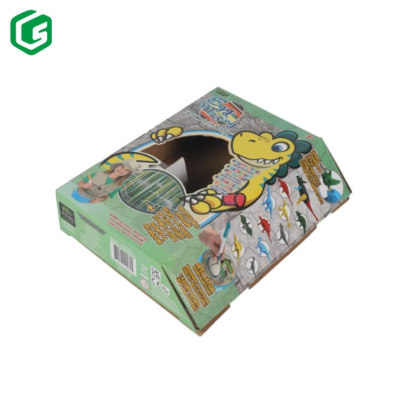 Children'S Toy Book Set Slim Paper Card Box Packaging, Window Box