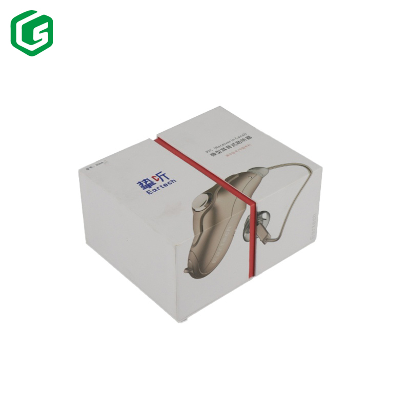 Cardboard Packaging Box With White Eva Foam Insert For Electronics Full Colored Printing