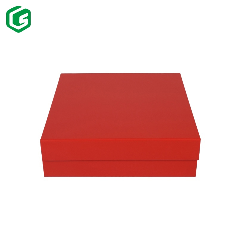 Red Rigid Folding Magnetic Gift Box For Gift Pack Custom Logo Premium Luxury Cardboard Paper