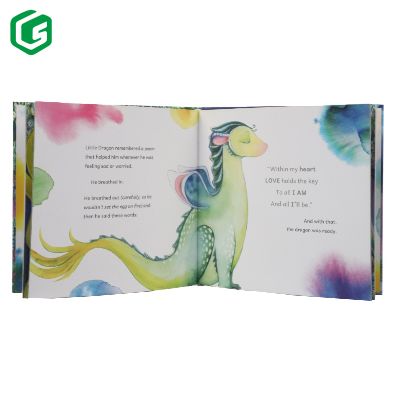 Full Color Custom Hardcover Book Printing