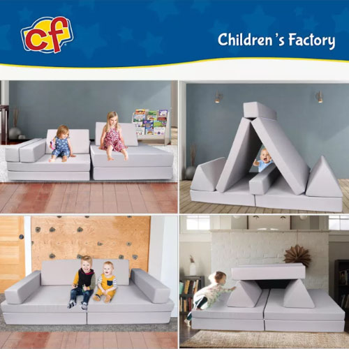 Otroški igralni kavč: naj se otroci igrajo bolj veselo