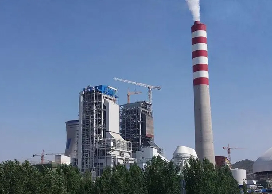 The heating cable is used in the flue gas desulfurization process of the power plant