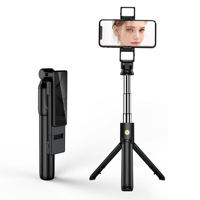 Portable Selfie Stick & Tripod With Bluetooth Remote