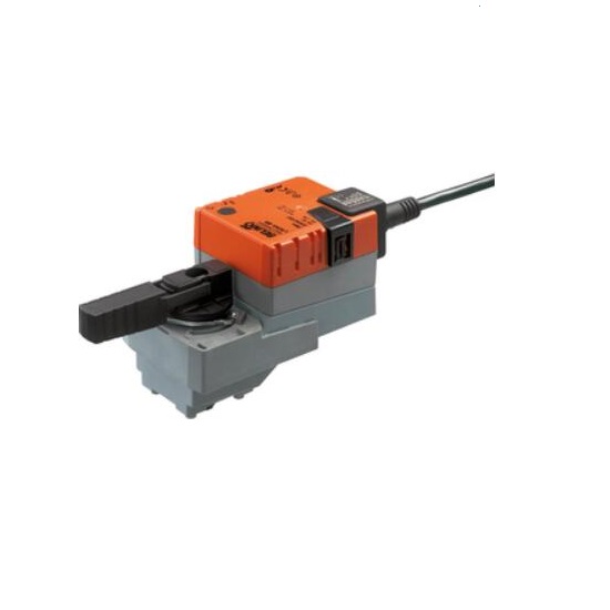 LR24A-SR Rotary actuator, 5 Nm, AC/DC 24 V, 2...10 V, 90 s, IP54