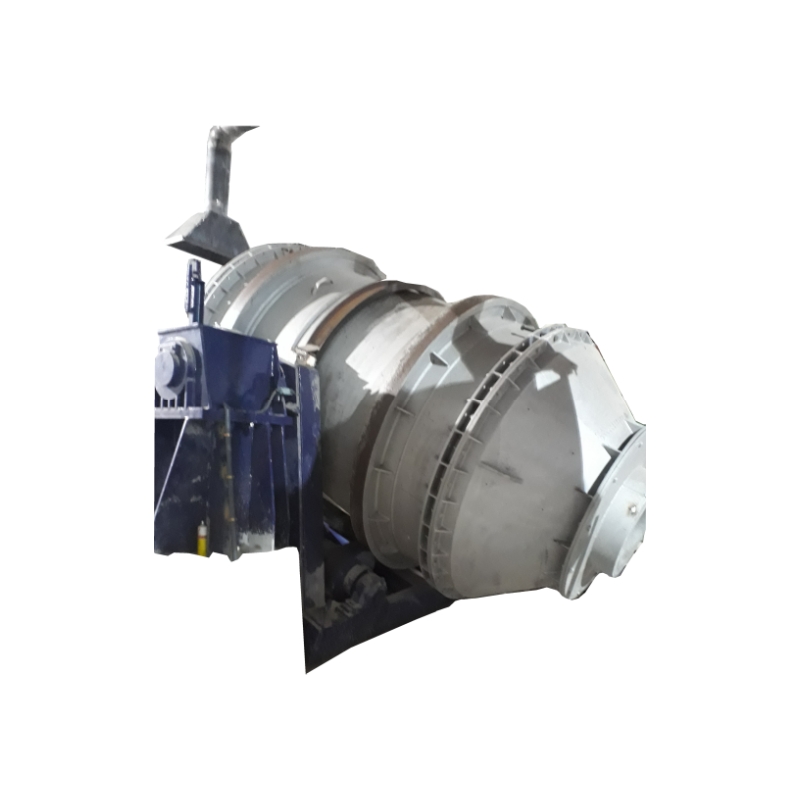 10T rotary tilting aluminum melting furnace gas fired rotary furnace for lead smelting