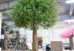 Konstgjorda olivträd: ett vackert och innovativt verk