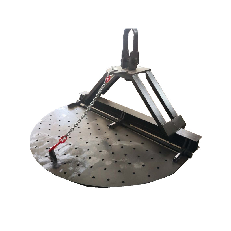 Simple slag salvaging machine semiautomatic slag castching equipment
